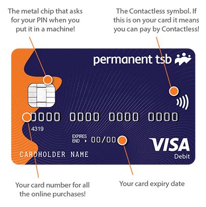 contactless visa debit card tsb